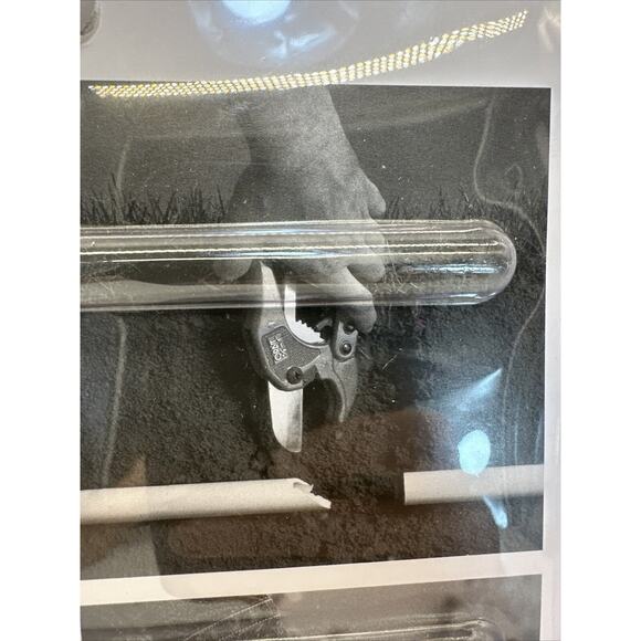 Orbit Sprinkler PVC/Poly Pipe Cutter Combo Set Model 26020 Safety Cutting {59} - Picture 8 of 10